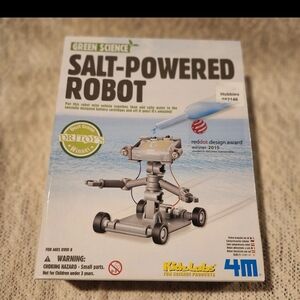 Green Science Salt-Powered Robot Kit